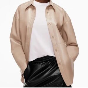 Babaton by Aritzia Began Leather “Pelli” Jacket